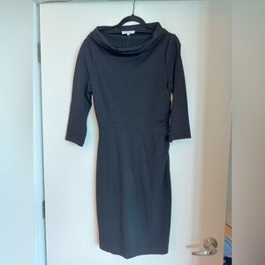 Adrienne Vittadini Black Long Sleeve Dress NWT